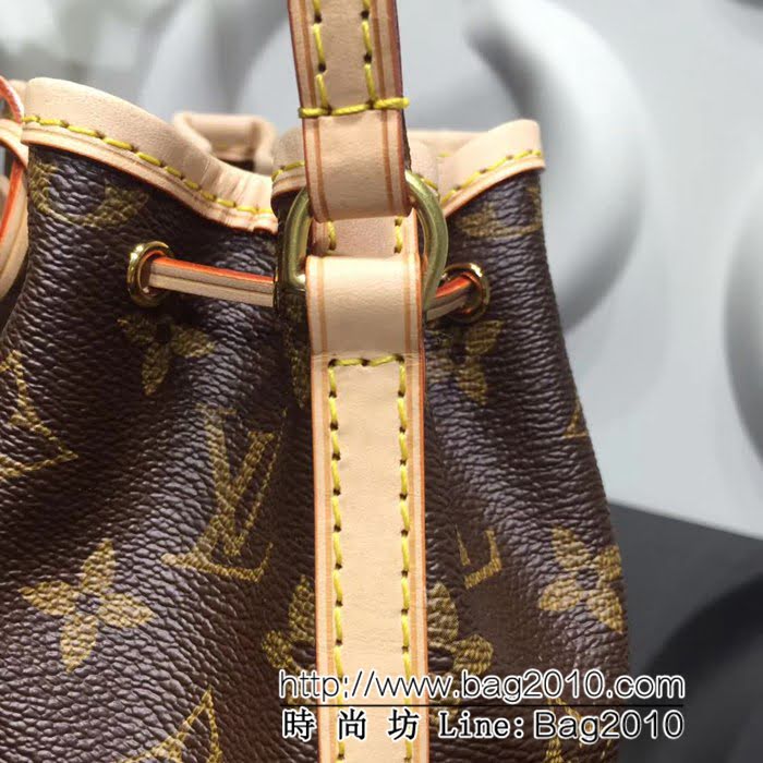 路易威登LV頂級原單 經典Monogram帆布 Nano Lockit手袋 M41346 YDH1098
